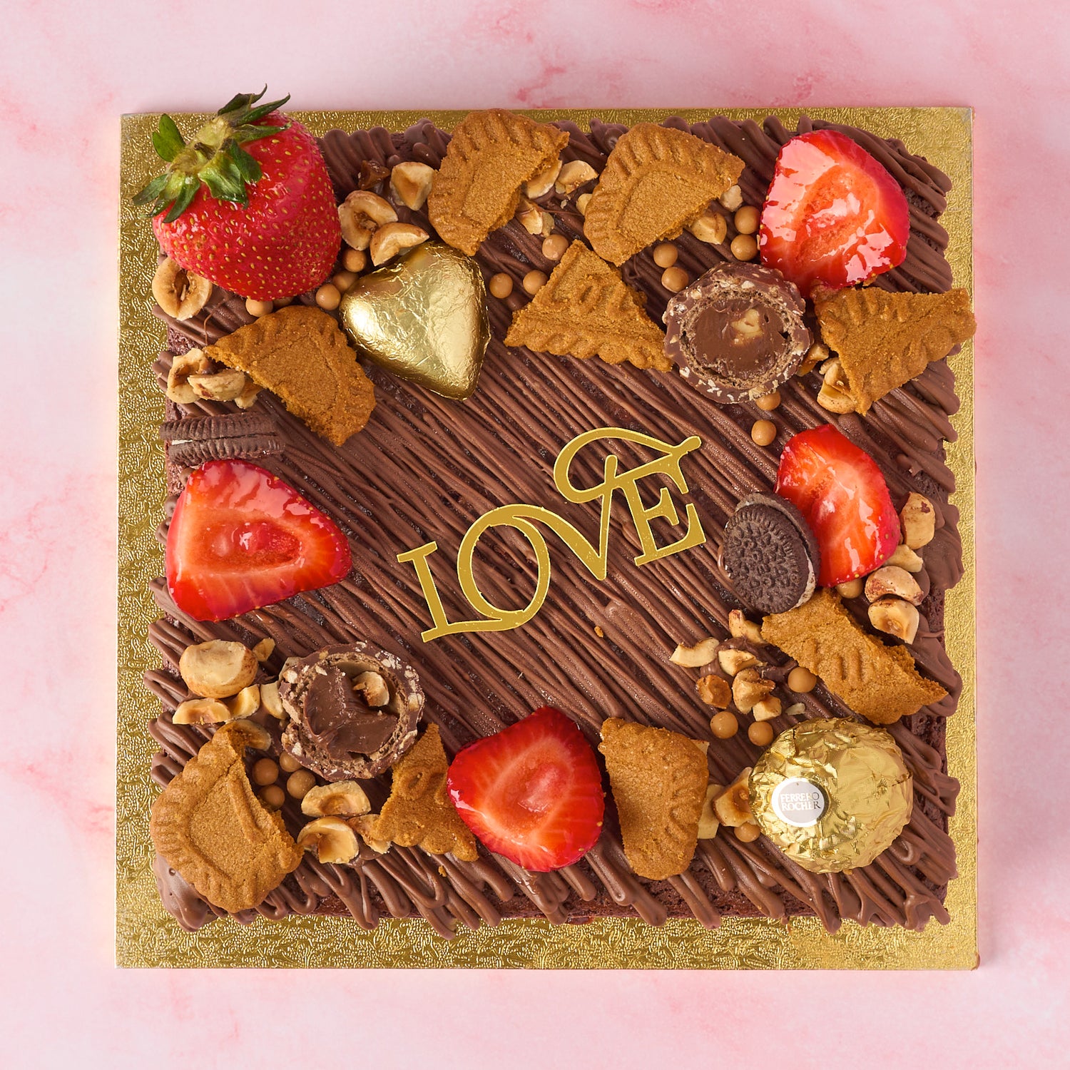 Brownie Cake for Valentine by Eatwithsimer