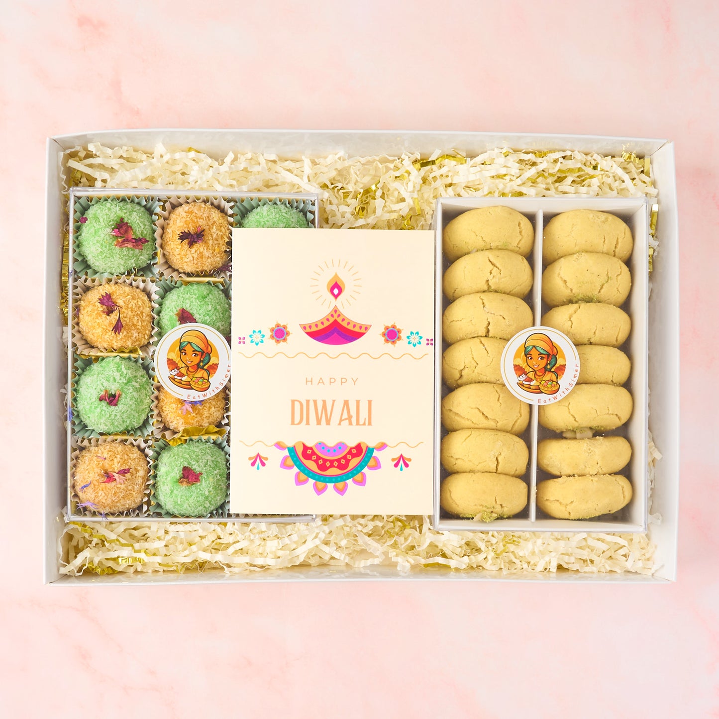 Diwali Sweets and Cookies Family Box